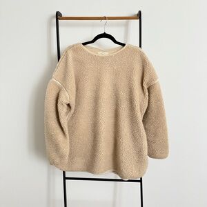 Ungrid oversized fleece sweatshirt / jumper